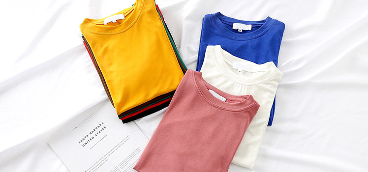 大庆夏季T恤衫定做要选对材质